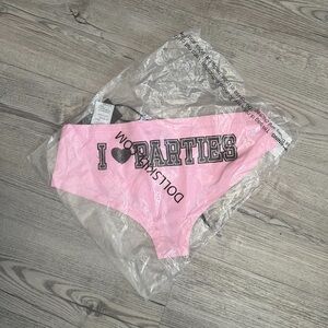 Dolls kill “let’s party” panties